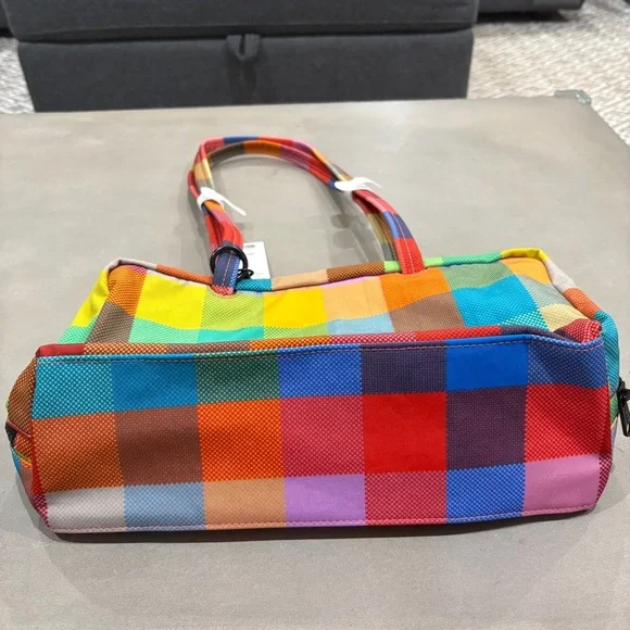 NWT Baggu Madras Bowler bag - Picture 3 of 3